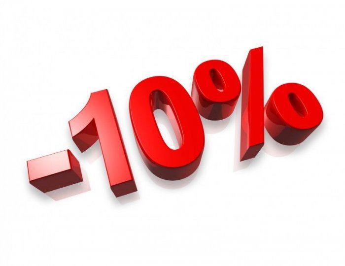 Повторный заказ со скидкой 10%
