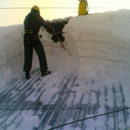 Уборка снега цена в Иркутске